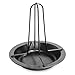 Produktbild Fackelmann Hähnchenbräter für Backofen & Grill  Hähnchen Halter inlkusive Abtropfschale für saftige Grillhähnchen  Geflügelhalter für BBQ