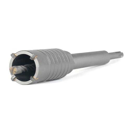 Image of BINOTA Concrete Hole Saw 35 mm, Rotary Hammer Core Bit Hole Saw, with SDS Plus Shank 220 mm, for Concrete Cement Brick Wall Stone Masonry