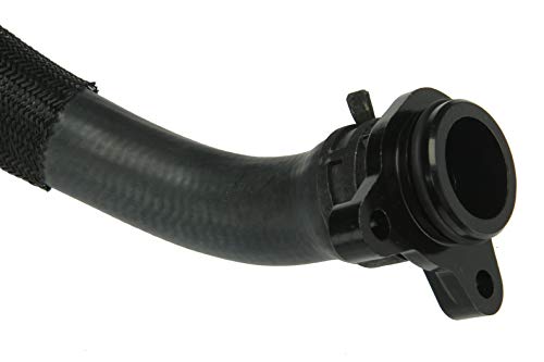URO Parts 11537598234PRM Cooolant Hose, Metal Connector vs OEM Plastic ConnectorCylinder Head to Thermostat Housing