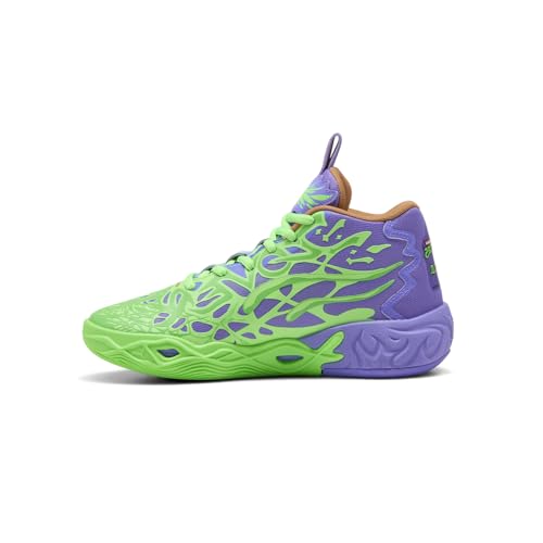 PUMA Kids Boys Mb.04 Teenage Mutant Ninja Turtles Basketball Sneakers Shoes - Green3