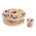 Kaplan Early Learning Spinning Tabletop Art Storage | Desk Organizer for Kids | Portable Caddy with Removable Cups