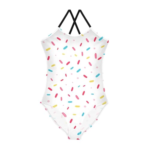 Image of CaTaKu Girls Swimsuits One Piece Bathing Suits Toddler Summer Beach Swimsuits Girls Swimwear 2-8 Years