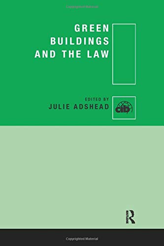 Green Buildings and the Law (Cib)