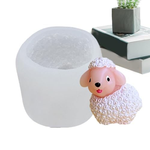 Molde De Silicona Con Forma De Oveja – Pequeño Molde Para Jabón Artesanal | Forma Para Chocolate, Dulces, Resina Y Velas | Para Manualidades, Repostería Y Decoración Creativa De Cocina