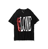 V-Lone T-Shirt Big V Friends Fashion Hip Hop Men's Tee,Red Angels Shirt Short Sleeve Limited...