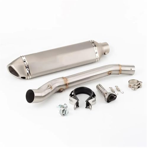 Silencieux d'échappement en acier inoxydable durable pour Suzuki DRZ400S