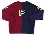 Stil: Rundhalsausschnitt. Polo Ralph Lauren Herren Pullover Colorblock, Gr. L, Marineblau - - Groß