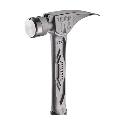 Stiletto 14 OZ. TIBONE Smooth FACE with Curved Handle TIB14RSC