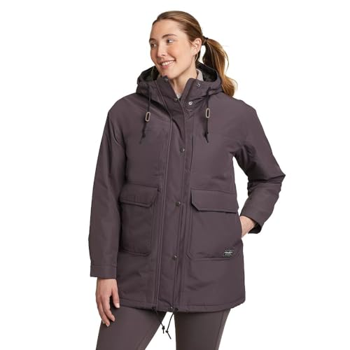 Parka isolante rainfoil femme eddie bauer impermeable chaud