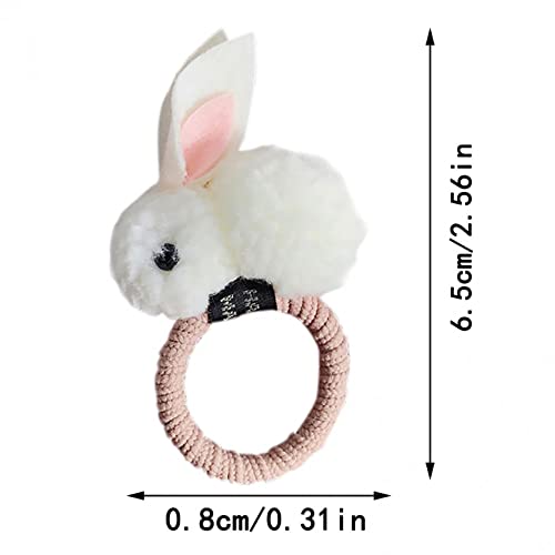 Jiabing Cute Bunny Hair Ties thumb #3