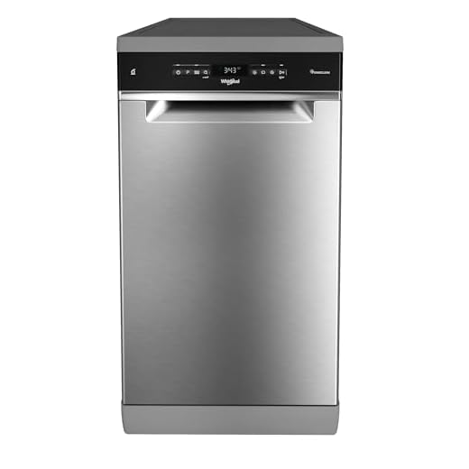 WhirlpoolWSFO 3T223 PC X, Lavastoviglie 45cm a libera installazione, 10 coperti