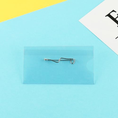 Pochette badge rigide au format standard avec épingle de fixation - 5