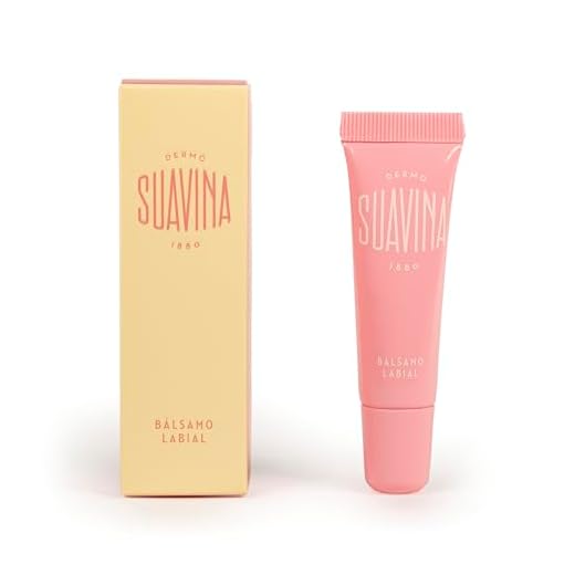 Suavina - Bálsamo labial para labios secos agrietados pediátrico | Cuidado labial hidratante reparador para labios agrietados - Tubo 12 ml