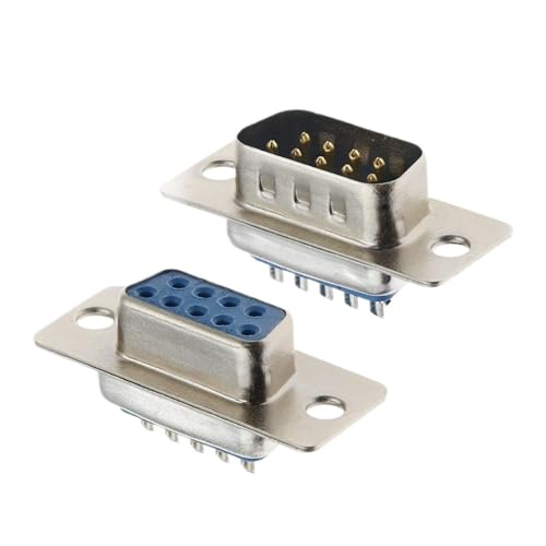 Adaptador COM RS232 DB9 macho con carcasa protectora para cable serie DIY 3