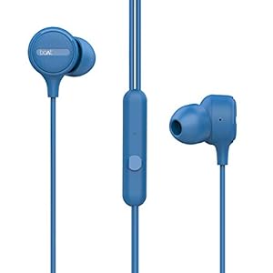 boAt Bassheads 103 Wired in Ear Earphone with Mic (Blue)