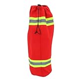 Angoily Flammhemmende Schutzhülle für 6,8 liter Atemschutzgeräte mit Sicherem Sitz und Einfachem Anbringen aus Reflektierendem Gewebe für Feuerwehr und Tauchen