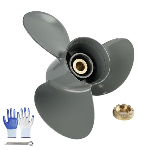 for Honda 115-250HP Engines 14.8x17 Boat Propeller 14.8x17