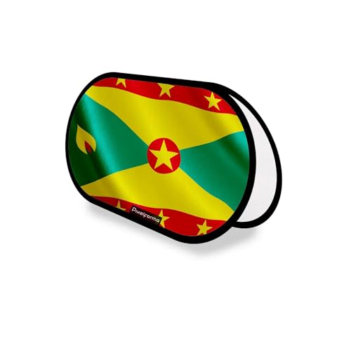 Drapeau Grenade Ovale Polyester de Haute Qualité 70x120cm pour Mât