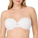 Maidenform Women's DreamWire Multi-Way Underwire Bra, Strapless 6-Way Convertible Bra White