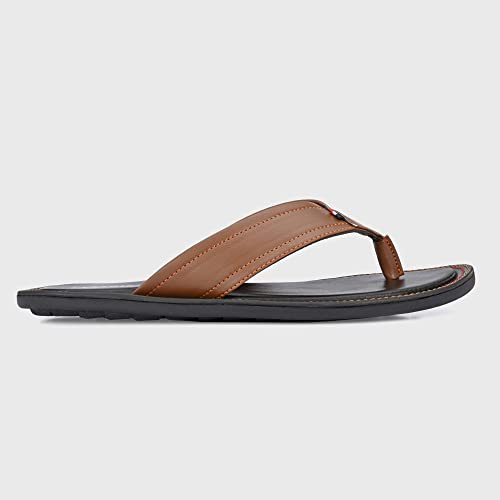 Image of Centrino Men's Slipper |Flip-Flop Slippers | Luxurious Comfort Every Step | Slip-On Ease, Minimalist Design | Perfect for Beach Days, Poolside Lounging, and Casual Wear (1302)