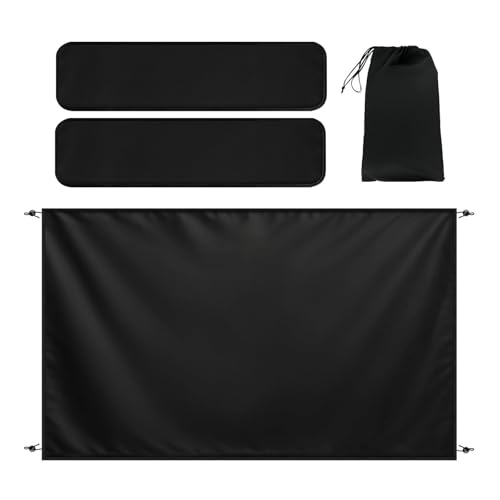 Ljmyy Mampara de ducha móvil de tela Oxford impermeable 600D con cierres magnéticos para privacidad y bloqueo del viento