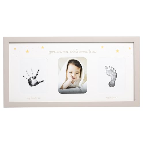 Baby Handprint & Footprint Picture Frame - Wish Come True Newborn...