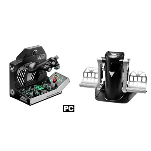 Image of THRUSTMASTER Viper TQS Mission Pack: Metal Throttle Quadrant System & TPR Pedals (Compatible with PC)
