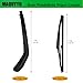 Rear Windshield Wiper Arm Blade Set Replacement for Dodge Journey 2009-2020, Toyota Verso-S 2011-2014, MAQUYYO Rear Windshield Wiper Blade Arm Kit Replace 85241-52110, 68040371AA