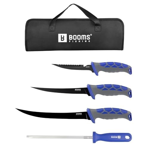 Booms Fishing Tool kit: Fishing Gear and Equipment with Fillet Knife, XW60