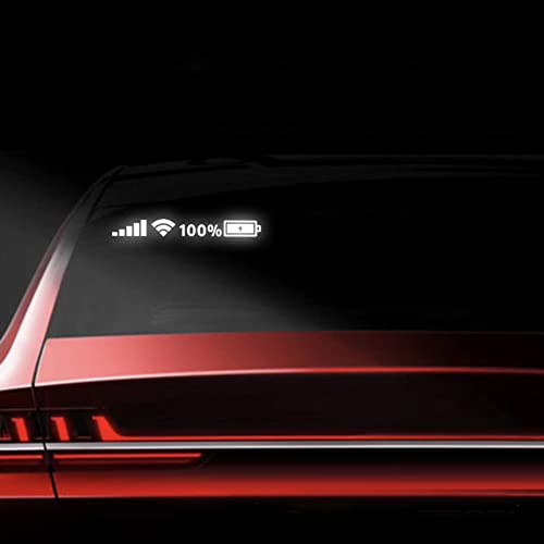 ISpchen Adesivo per Auto,Segnale Wifi 1% Power Car...