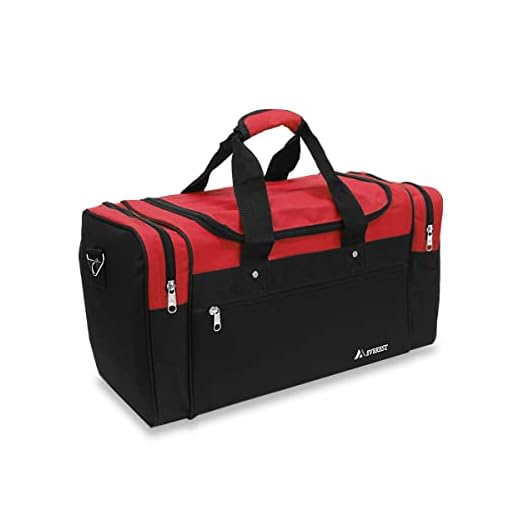 Everest Sports Duffel - Large, Red, One Size