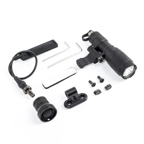 Lampe torche tactique M340A éclairage led puissant et fixation rotative interchangeable