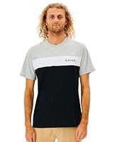 Rip Curl Men's Undertow Panel Tee, Black, S