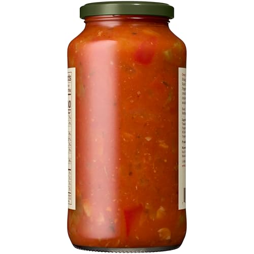 Image of Rao's Homemade Mushroom & Bell Pepper Sauce with Italian Tomatoes, 24 Ounce (Pack of 12)