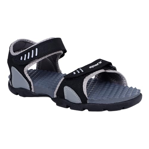 Image of SPARX Men's SS0103G Black Grey Sandal 8 (SS0103GBKGY0008)