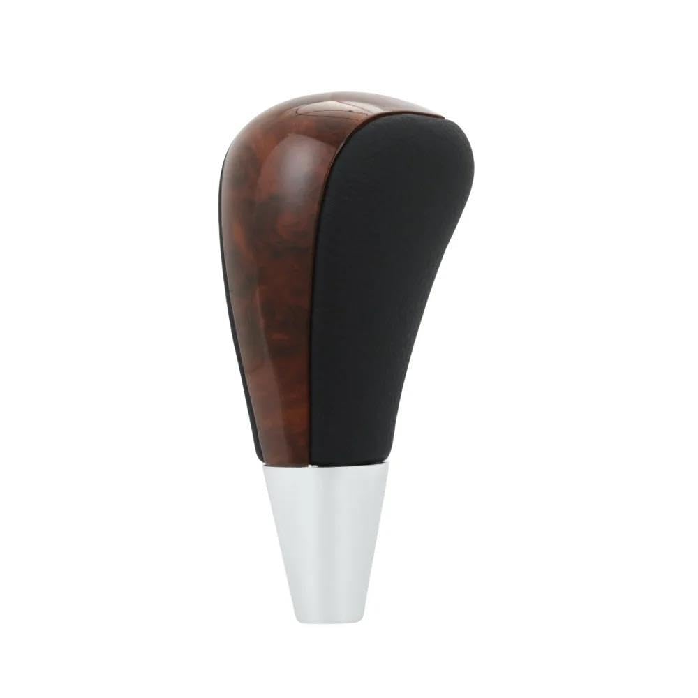 Sxqpocar Wood-Black Gear Shift Knob Shift Lever Knob Stick Headball For Toyota Prado For Hilux For Camry For Crown For Rav4 For Fortuner Shift Lever Head(Wood-Black)