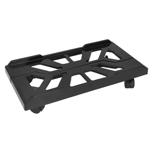 Soporte móvil para CPU ajustable, soporte para torre de computadora bajo escritorio con 4 ruedas giratorias de 360 grados para oficina en casa y PC