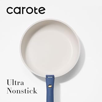 CAROTE 17pcs Pots and Pans Set, Nonstick Cookware Set Detachable Handle, Induction Kitchen Cookware Sets Non Stick with Removable Handle, RV Cookware Set, Oven Safe