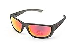  KTM - Gafas de ciclismo MOD.Factory de policarbonato negro con lentes naranjas espejadas