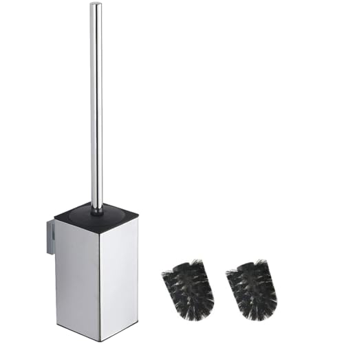 BGL 304 Stainless Steel Wall-Mounted Square Toilet Brush Holder (chrome)
