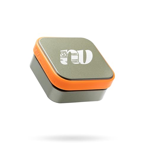 NV Keramik Grinder "Square" | | 2-teilig | Ø68mm | inkl. Reinungungspinsel, Stoßdämpfer Ring und Schutzbeutel | NVGRINDER (Forest Green)