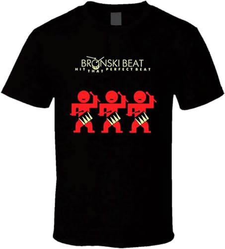 Bronski Beat T Shirt T Shirts for Mens Black XXL