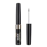 CALAILIS Black Eyelash Glue, Super Strong Hold False Eyelash Glue for Sensitive Eyes Use Waterproof...