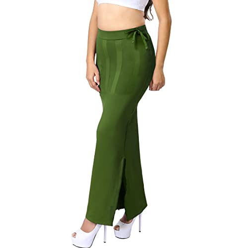 Image of dermawear Women Blended Fabric Saree Shapewear Petticoat (SS-406)