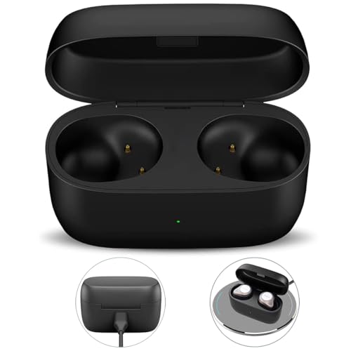 Charging Case for Jabra Elite 85t, Replacement Charger Case 700mAh Battery for Jabra Elite 85t (Black)