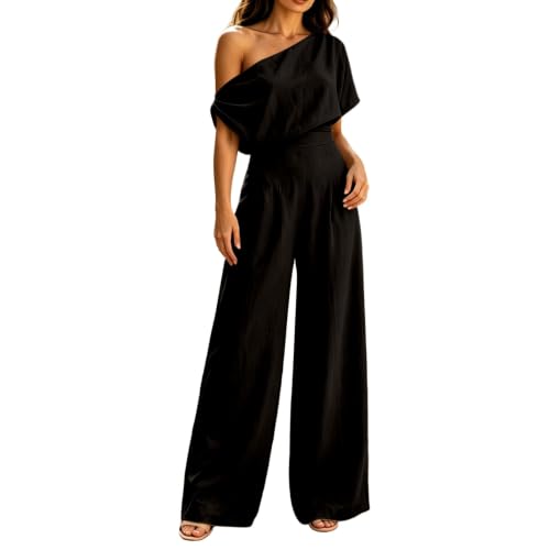 Mono asimétrico cómodo para estilizar la figura femenina
