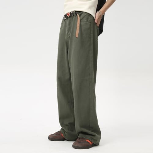 Men's Jeans Autunm Japanese Retro Casual Loose Date Slim Fit Commute Party Gathering Long Pants3