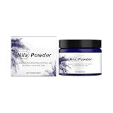 Marokko Blau Puder,100g Porenminimierendes Waschpulver,Straffende Haut,Feuchtigkeitsspendend und...