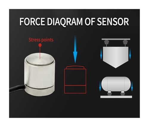 Capteur de force robuste DYZ-103 pour compression de 1T à 150KN - 7