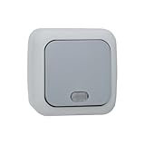 Aufputz Schalter Feuchtraum IP54 AP Taster Schließer beleuchtet